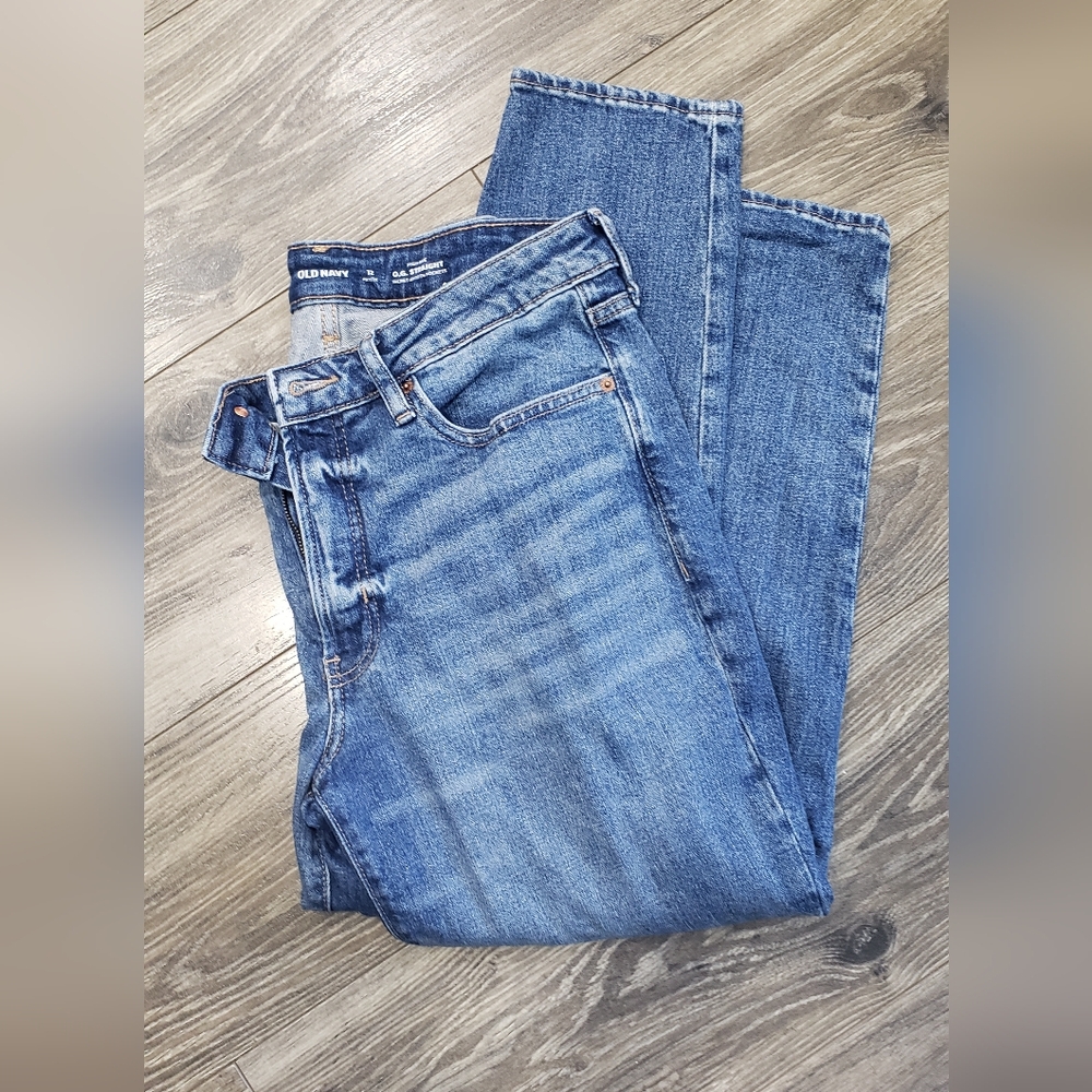 Old Navy High Rise O.G Straught 12 P